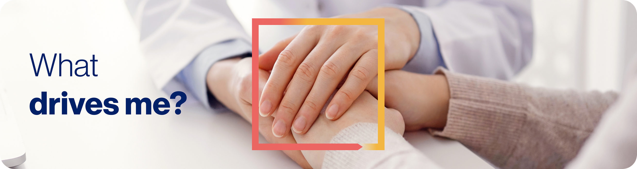 What drives me ? - Banner hands